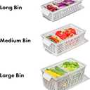 OXO Good Grips Produce Saver Medium Bin, 13.8 x 7.4 x 4.7 in, White