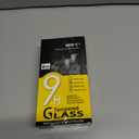 5 x NEW'C Pack of 3 Anti-Spy Tempered Glass Screen Protector for iPhone 12 Pro Max (6.7 Inches) - Effective Scratch-Resistant - Bubble-Free - Ultra Resistant - 9H Hardness Glass, Transparent/Green