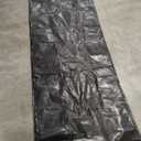 Tarpaulin Heavy Duty Waterproof 170 x 480 cm Cover Tarp Ground Sheet 160 G ㎡, Windproof Tear Resistant Easy to Wash for Furniture Ground Covers, Black