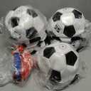 12-Pack Operation Christmas Bulk Items Soccer Ball with Pump Needles Official Size 3/4/5 Soccer Ball for Teens and Adults, Ideal for Indoor Outdoor,Party Favors Gifts