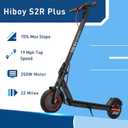 Hiboy 500W Peak Motor Electric Scooter, 19MPH, 22 Miles Long-Range, Foldable Commuter Electric Scooter Adults with Removable Battery, Dual Braking System & APP for Urban Travel, 3,246,699 Cubic"