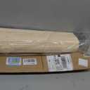 LazBlinds No Drill Cordless Bamboo Roman Shades, 36" W × 64" H, Natural
