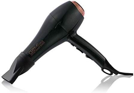 Professional Intense Ionic Ceramic Science Hair Dryer - Black/Rose Gold