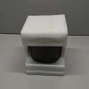 LE TAUCI Utensil Holder, 7.3"+5.4" Ceramic Kitchen Utensil Holder for Countertop, Black Cooking Utensil Crocks for Kitchen Counter, Morden Utensil Organizer for Spatula, Set of 2, Marble Dark Olive