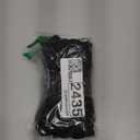 OYOANGLE Women's Heart Mesh Mock Neck Long Sleeve Crop Tee Top Club Wear (L, Black)