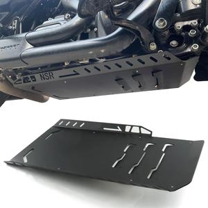 Motorcycle Skid Plate for Harley Touring Street Glide Road Glide CVO 121 Road Glide ST 2024 Aluminium Skid Plate Lower Engine Base Chassis Guard Kit Accessories