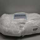 Queen Size Quilted Fitted Mattress Pad Cover with Deep Pocket Fitted 8" - 21", Ultra Soft and Comfortable, Breathable (White, Queen)