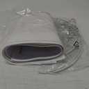 Large White Lamp Shades Set of 2, 12"Top x 16"Bottom x 11"High, Natural Linen Hand Crafted, Drum Lampshades for Floor Lamps Table Lamps, Spider, Harp Holders Included, Easy Assembly Required