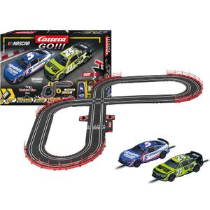 Carrera GO Electric Powered Slot Car Racing Kids Toy Race Track Set 1:43 Scale, NASCAR Watkins Glen Duel ASIN