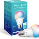 New Kasa Smart Bulb, Full Color Changing Dimmable Smart WiFi Light Bulb Compatible with Alexa and Google Home, A19, 9W 800 Lumens,2.4Ghz only, No Hub Required, 1-Pack (KL125), Multicolor