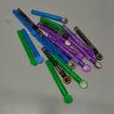 20Pcs Eid/Ramadan Mubarak Bubble Wands, Mini Bubble Wands for Eid Party Favors, Islamic Gift Toys for Girls Boys Kids Toddler Adults, Party Bag Stuffers Goodie Bag Filler, Classroom Prizes