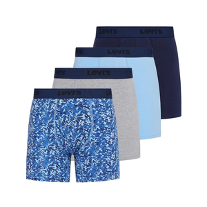 Levi's Mens Boxer Briefs Breathable Stretch Underwear 4 Pack M