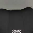 QUTOOL Lumbar Support Pillow for Office Chair, Memory Foam Low Back Support,Back Pain Relief, Ergonomic Back Cushion for Desk Chair,Gaming Chair,Adjustable Strap and Washable Cover