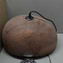 15.7in Wabi Sabi Pendant Light, Kitchen Island Lighting Fixture Ceiling Mount Japanese Lamp Japandi Chandelier for Dining Living Room Hallway Bedroom Restaurant Hanging Lamp, Brown, 1 Pack