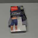 Hanes Mens 3-pack Comfort Flex Fit Ultra Soft Stretch Brief,  Regular And Long Leg Boxer, Gray/ Blue- Long Leg - 3 Pack, X-Large US