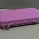 Younik Switch 2 Case Compatible with NS Switch 2 (2025), Carrying Case with 19 Game Card Slots, 4 in 1 Switch 2 Accessories Includes Shoulder Strap, Wrist Strap & Stickers (Purple)