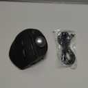 SABLUTE Wireless Trackball Mouse, Ergonomic Bluetooth Rechargeable Computer Mouse, Backlit Rollerball Thumb Laptop mice with 5 Level DPI, Adjustable Angle, 3 Devices Connection for PC, Mac, Windows