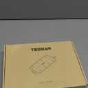 TESSAN Power Strip Surge Protector, Flat Plug Extension Cord with 8 Outlets 3 USB Charger(1 USB C), 1080 Joules Protection, Wall Mountable Charging Station for Home Office School Dorm Room Essentials (Gray)