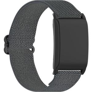 Bangyee Fit for WHOOP 4.0 Bands for Women Men, Breathable Adjustable Nylon Replacement Watch Band Straps Wristbands Bracelet Fit for WHOOP 4.0 Fitness & Activity Tracker (Gray)