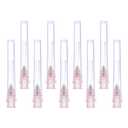 34 Ga 5/32 Inch Lab Syringe Needle, Disposable Dispensing Lab Supplies, Individually Wrapped, Box of 100