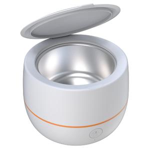 ARGOMAX Ultrasonic Retainer Cleaner for Dentures: 24W 200ml Portable Ultrasonic Cleaner Machine for All Dental Aligner, Braces, Mouth Guards, Toothbrush Head, Shaver Head, Jewelry - White+Orange. ARGOMAX Ultrasonic Retainer Cleaner for Dentures: 24W 200ml Portable Ultrasonic Cleaner Machine for All Dental Aligner, Braces, Mouth Guards, Toothbrush Head, Shaver Head, Jewelry - White+Orange.