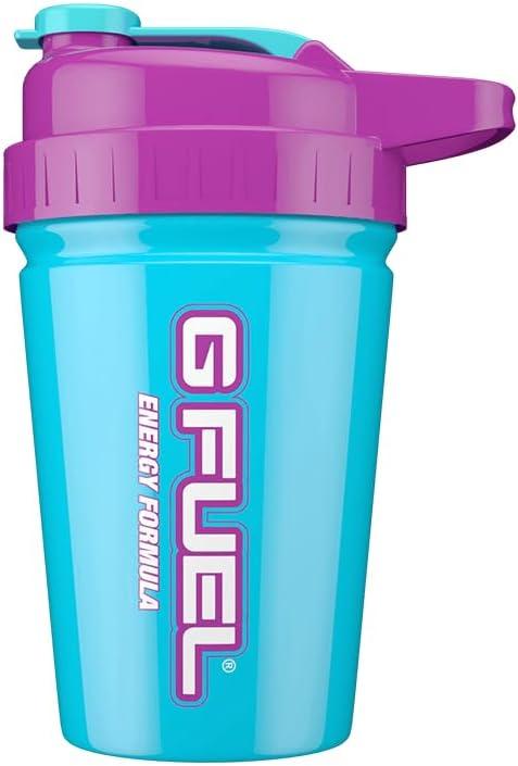 G Fuel Stainless Steel Hornets Shaker Cup 16 oz Insulated Shaker Bottle for Energy Drinks, BPA-Free, Leak-Resistant Lid, Dishwasher Safe