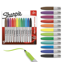 Pack of 2 Sharpie 30075 Sharpie Permanent Markers Fine Point 1