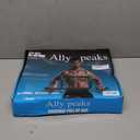 Ally Peaks Pull Up Bar for Doorway | Thickened Steel Max Limit 440 lbs Upper Body Fitness Workout Bar| Multi-Grip Strength for Doorway | Indoor Chin-Up Bar Fitness Trainer for Home Gym Portable (silver2)