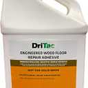 SIKA DriTac Wood Repair Adhesive - White, Professional Quality for Glue-Down Wood Floors - 1 Gallon - Fills Gaps, Stops Popping, Easy Application, Fast Cleanup