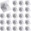 Taiyin 25 Pcs Snow Guards Stainless Steel Roofs Snow Stops 4 x 3 x 3 Inch Metal Prevent Ice Sliding Stop Buildup for Metal Roofs Steel Roof Winter Supplies, No Screws or Adhesives Included