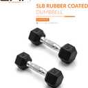 2 x CAP Barbell Coated Dumbbell Weight | Multiple Options Pairs & Sets
