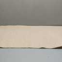 Ottomanson 2' x 10' Shaggy Runner Rug - Plush & Cozy Non-Slip Carpet for Bedroom, Living Room, Bathroom & Entryway - Durable & High-Traffic Friendly for Hallways & Dorms, Cream