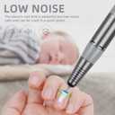 SAVILAND Electric Nail Drill 35000RPM: Portable Nail File Rechargeable Grey Nail Buffer Manicure Pedicure Tools Nail Supplies Kit Set Professional Acrylic with Everything for Nail Care Nail Art