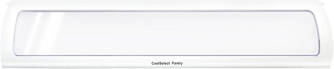 DA97-07020C, DA63-04615A Pantry Drawer Door Cover Compatible with samsung Refrigerator: RF260BEAEBC/AA, RF260BEAESG/AA etc, Refrigerator Pantry Drawer door Replace DA97-05383E, DA97-05383A etc