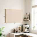 Linen Bulletin Board, 36"x24" Decorative Fabric Pin Board Vision Board
