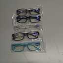 Gaoye Professional Reading Glasses for All Day - Computer Readers with Blue Light Protection - Value Pack (A1-5 Pack Mix Color)