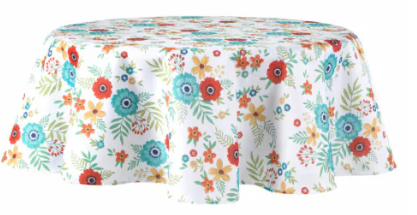 The Fiesta Fabric Tablecloth 70in Round