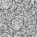 Modern Black and White Rose Floral Mosaic Flower Geometric Peel and Stick Wallpaper Easy Peel Off Contact Paper Stick on Adhesive Wall Paper for Bathroom Waterproof Renter Friendly