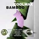 BRISIRA Coolmax Bamboo Viscose Women Compression Running Ankle Socks No Show Athletic Wicking Thick Cushioned Arch Support (5-7, 3 Pairs Purple High)