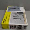 HOTO 40-Piece Tool Kit, Household Essentials Tool Set w/Smart Electric Screwdriver (LED, 3 Torque) + 14 Tools & 26 Accessories | Pro-Grade Compact Organizer for Home, Dorm Repairs, DIY