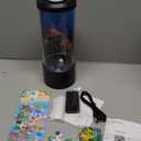 YPCOO Mini Bubble Fish Lamp,Fake Fish Tank Aquarium Lamp,Multi-Color Changing Aquarium Light with 6 Artificial Fish Night Lights-for Home Office Living Room Decor Gifts for Kids Adults (with 6 fishs)