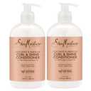 SheaMoisture Curl and Shine Conditioner For Thick, Curly Hair Coconut and Hibiscus Sulfate Free, 13 Fl Oz (Pack of 2)