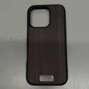 Abbolinxus for iPhone 16 Pro Magnetic Wood Case. Unique & Classy Shockproof Protective Cover. Compatible with MagSafe Magnetic Charging. (Ebony Wood, iPhone 16 pro(6.3")