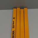 Bon 84-293 7-Inch Carpenter Pencil, Black Medium Lead with Yellow Casing, 4-Pack