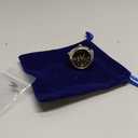 JewelryWe Unisex Finger Ring Watch: Retro Gold Stretchy Elastic Band Men Ladies Round Black Dial Quartz Analogue Lightweight Novelty Watches for Valentine's Day