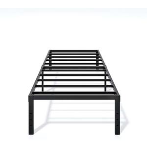 LUMUNANCE Metal Bed Frame Twin Size - 16 Inch Heavy-Duty Twin Platform Bed Frame No Box Spring Needed, Easy Assembly, Noise-Free, Sturdy Mattress Foundation, Underbed Storage Space
