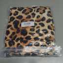 Leopard Print Hoodie for Men Cheetah Printed Hooded Streetwear Hip Hop Pullover Y2K Sweatshirt (XL)