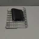 IDEATECH Reusable Bag Rack with Cup Drying Mat,Plastic Bag Dryer Rack Dish Drying,Collapsible Kitchen Counter Storage Organizer Sponge Holder,Dryer Rack for Silicone Storage Bag,Kitchen Must Have