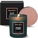 Scented Soy Candles, 35 Hours Burn Time, Natural Soy Wax, Home Fragrance Decor Gift for Women & Men, Balsam & Cedar, 7.19 oz