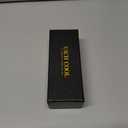 Night Driving Glasses Night Vision Glasses Fit Over Glasses Polarized Anti-Glare UV400 Gift for Men Women (Blue Mirrored Lens / Glossy Black Frame)